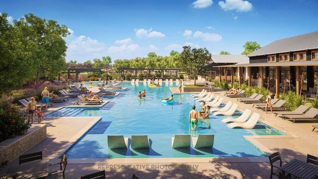 Community amenities in Treeline, Justin (Image 11).