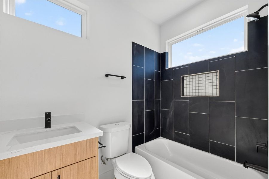 Furnished interior view inside a new home in , Houston (Image 15). Furnished interior view inside a new home in , Houston (Image 15).