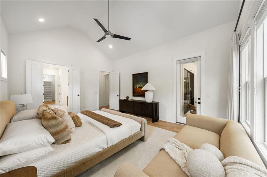 Furnished interior view inside a new home in , Atlanta (Image 32).