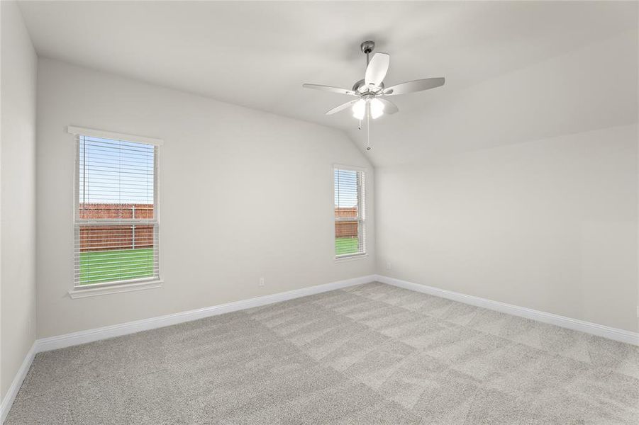 Spacious, unfurnished interior of a new home in Mercer Meadows, Royse City (Image 28). Spacious, unfurnished interior of a new home in Mercer Meadows, Royse City (Image 28).