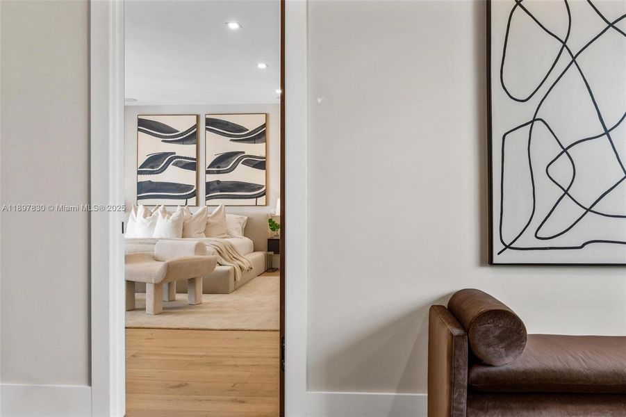 Furnished interior view inside a new home in , Miami (Image 35). Furnished interior view inside a new home in , Miami (Image 35).