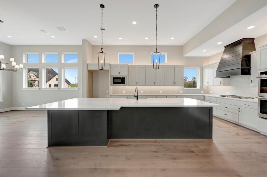 Furnished interior view inside a new home in Briarley, Montgomery (Image 5).