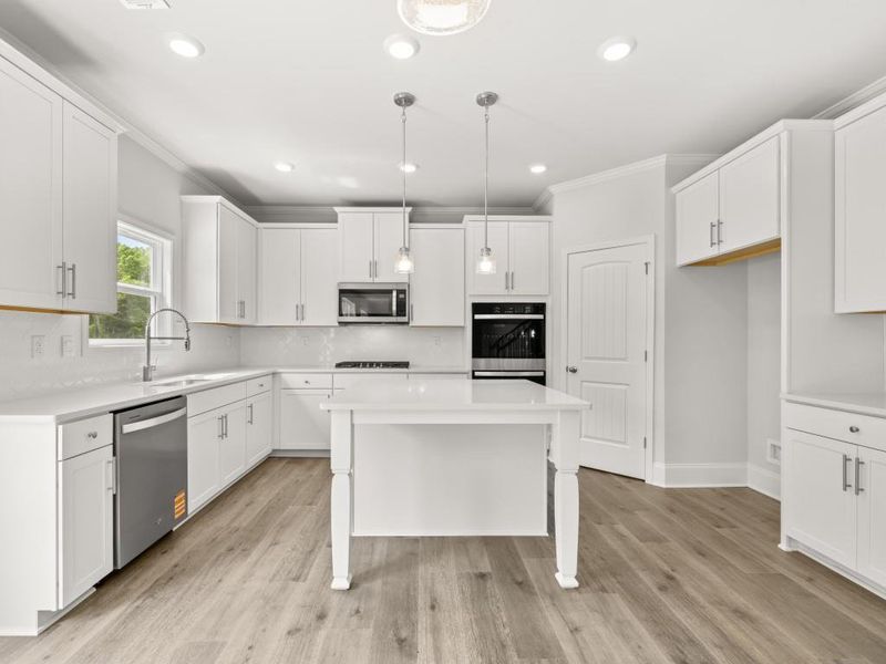 Furnished interior view inside a new home in Butner Estates, College Park (Image 4).