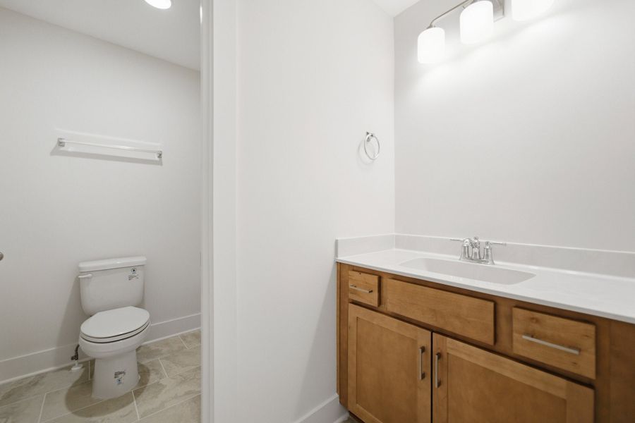 Furnished interior view inside a new home in Aden Woods, Fairview (Image 15).