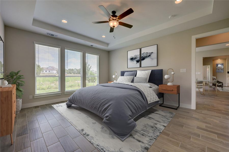 Furnished interior view inside a new home in Esperanza, Dripping Springs (Image 4).