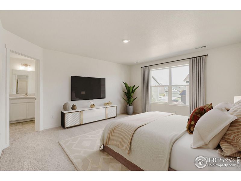 Furnished interior view inside a new home in Tailholt, Severance (Image 11).