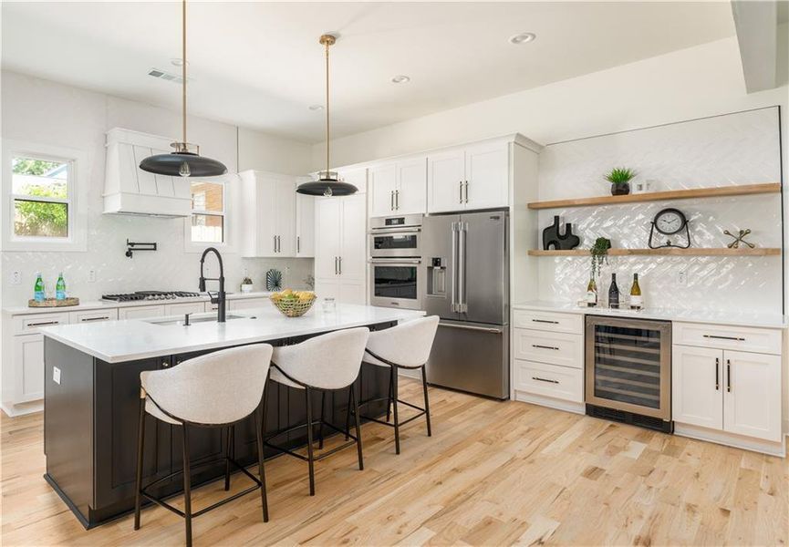 Furnished interior view inside a new home in , Atlanta (Image 27). Furnished interior view inside a new home in , Atlanta (Image 27).