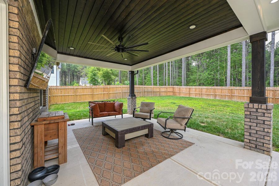 Exterior details and patio area of a home in , Marshville (Image 3).