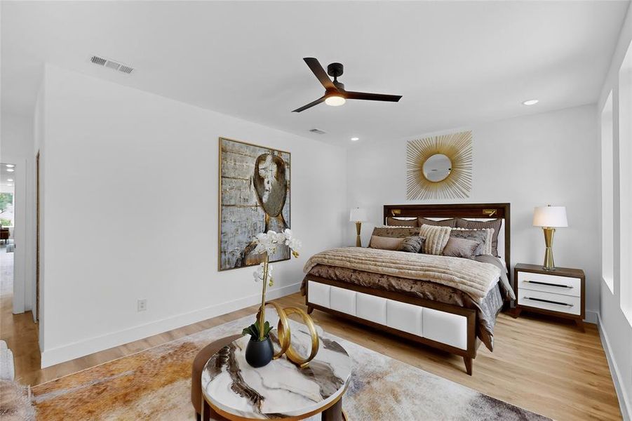 Furnished interior view inside a new home in , Dallas (Image 4). Furnished interior view inside a new home in , Dallas (Image 4).