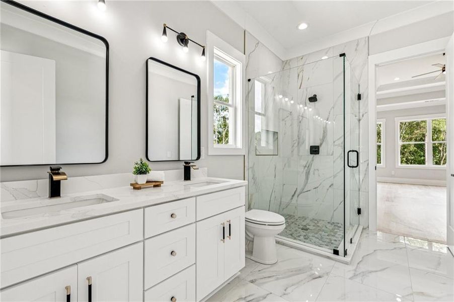 Furnished interior view inside a new home in , Hoschton (Image 29). Furnished interior view inside a new home in , Hoschton (Image 29).