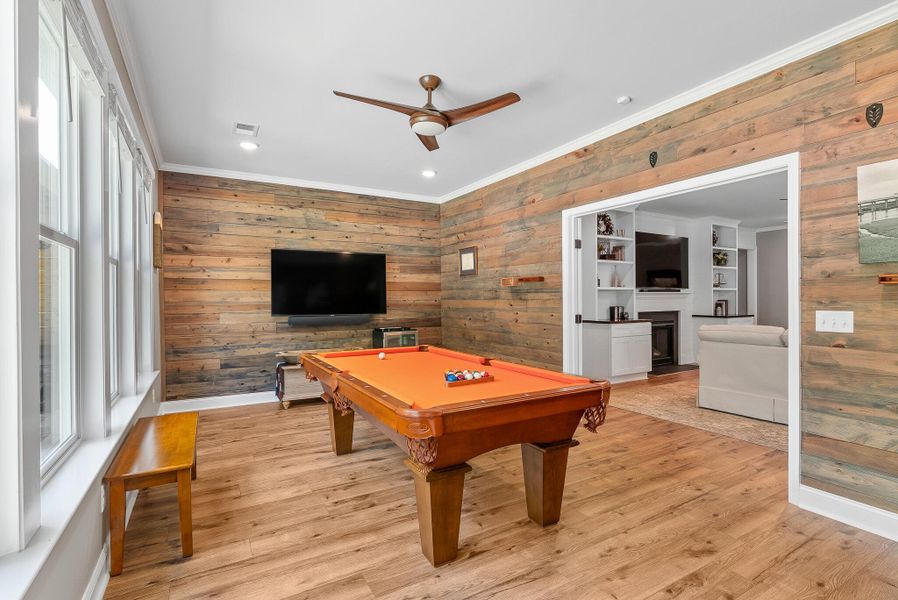 Furnished interior view inside a new home in Sea Island Preserve, Johns Island (Image 11).