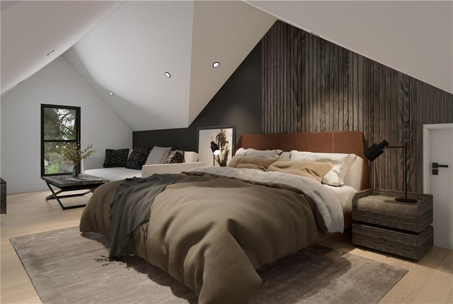 Furnished interior view inside a new home in , Sugar Hill (Image 14).