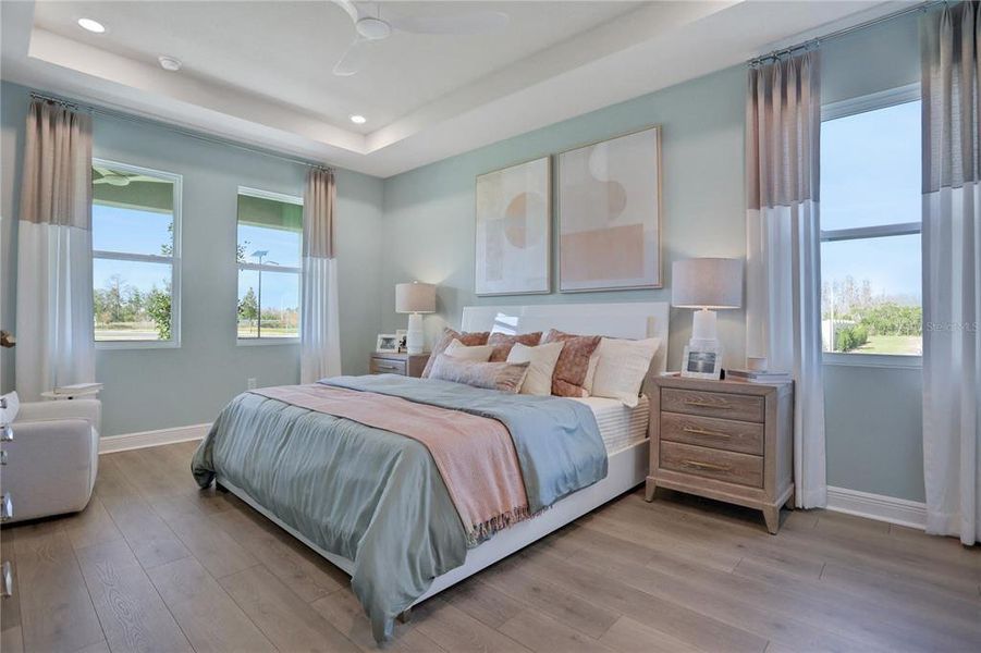 Furnished interior view inside a new home in Angeline, Land O' Lakes (Image 26).