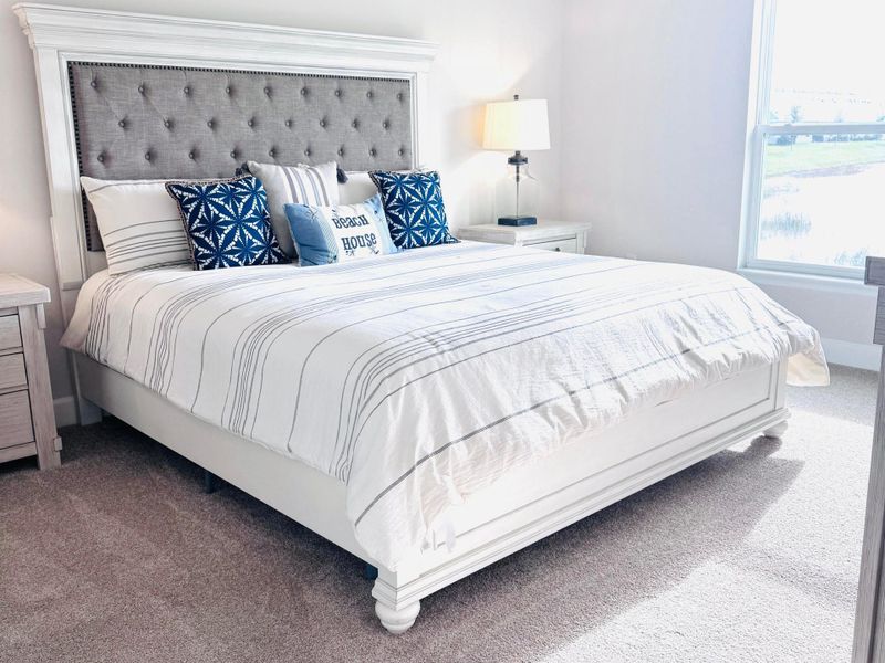 Master Suite- Model Home -King Size bed
