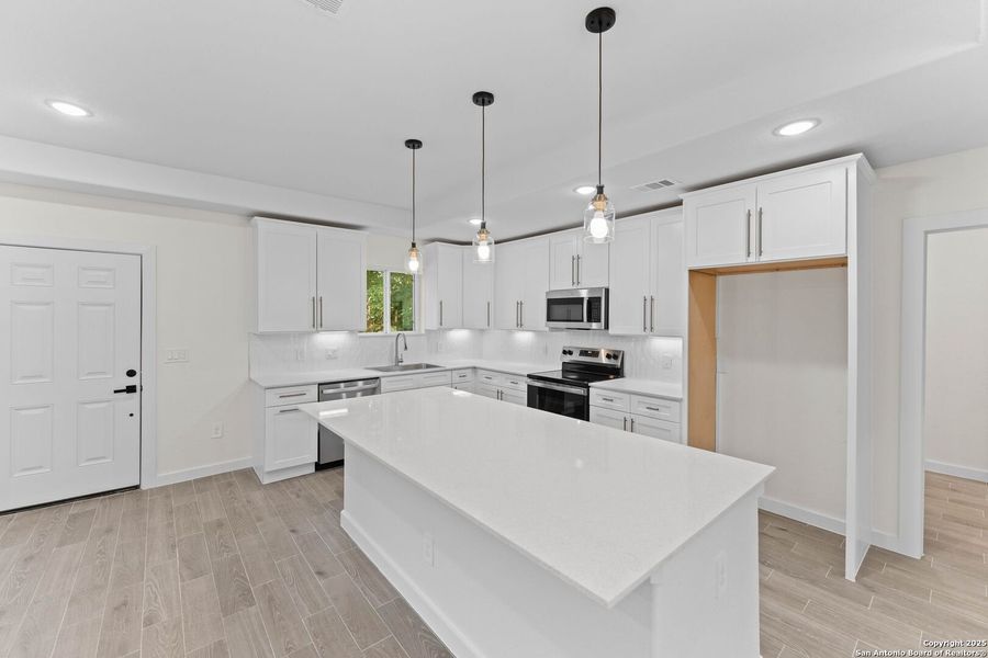 Furnished interior view inside a new home in , Canyon Lake (Image 6). Furnished interior view inside a new home in , Canyon Lake (Image 6).