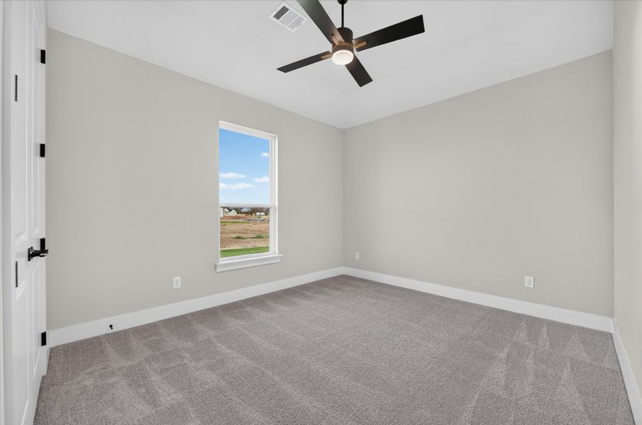 Spacious, unfurnished interior of a new home in Paloma Ranches, Justin (Image 38).
