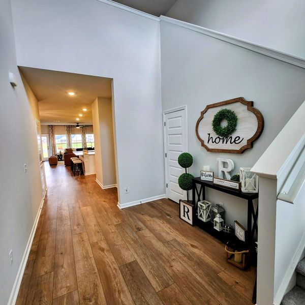 Furnished interior view inside a new home in , Summerville (Image 11). Furnished interior view inside a new home in , Summerville (Image 11).