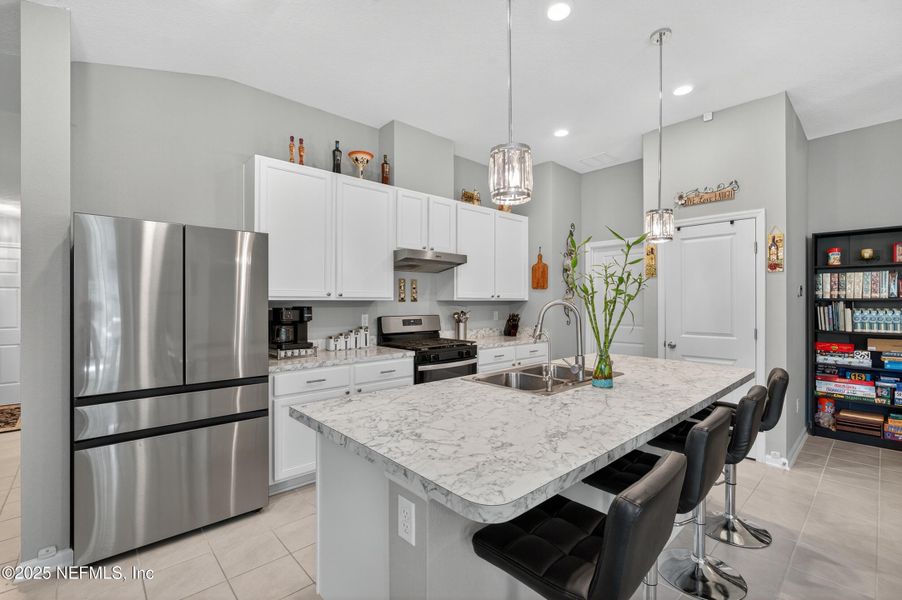 Furnished interior view inside a new home in Brookside Preserve, St. Johns (Image 13).
