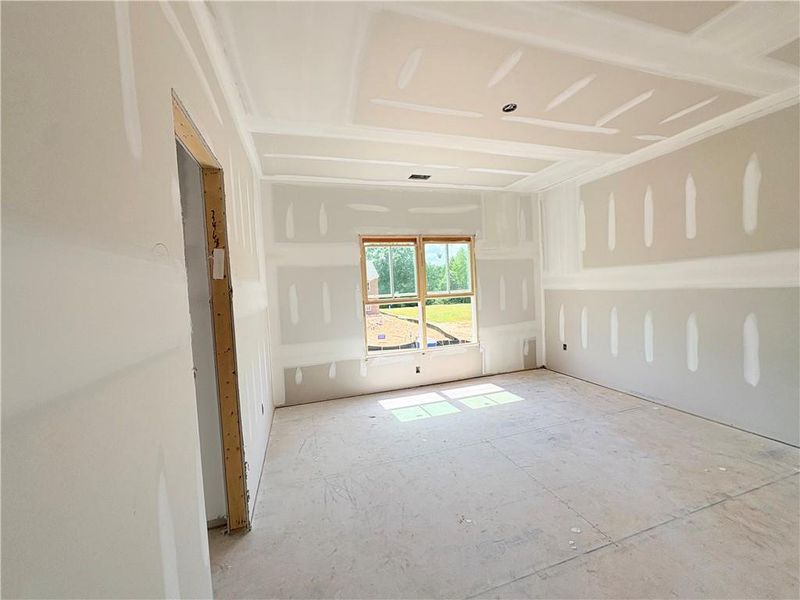 In-progress construction of a new home in The Tillery, Marietta, GA (Image 82).