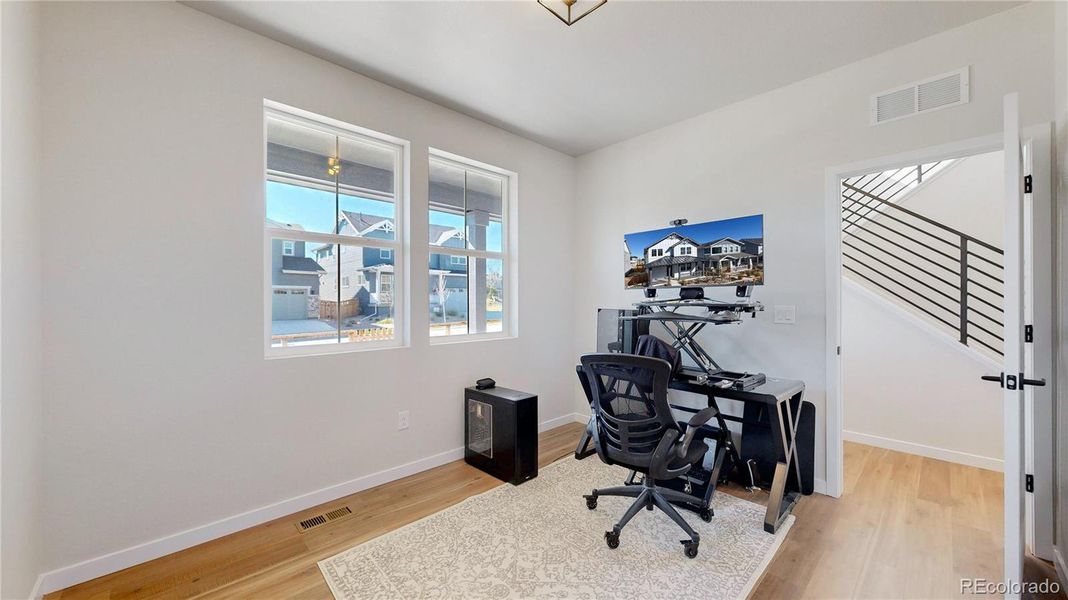 Main floor bedroom or home office