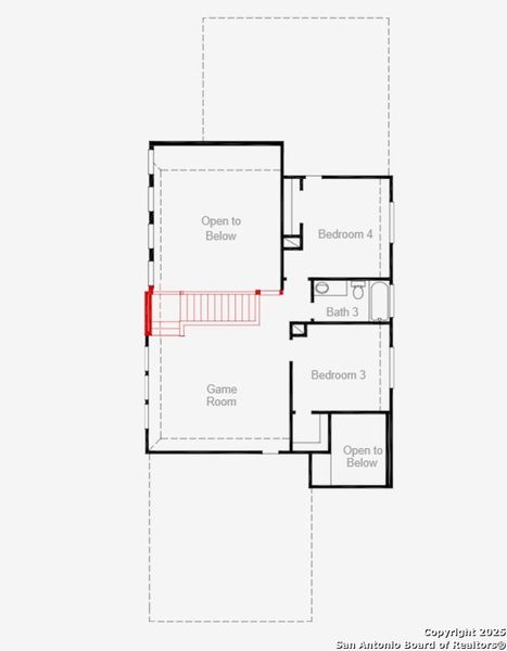 2D floor plan layout of this home in Rhine Valley, Schertz, TX (Image 3). 2D floor plan layout of this home in Rhine Valley, Schertz, TX (Image 3).