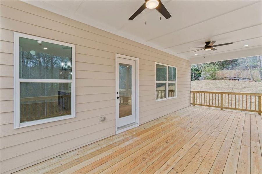 Exterior details and patio area of a home in , Braselton (Image 19).