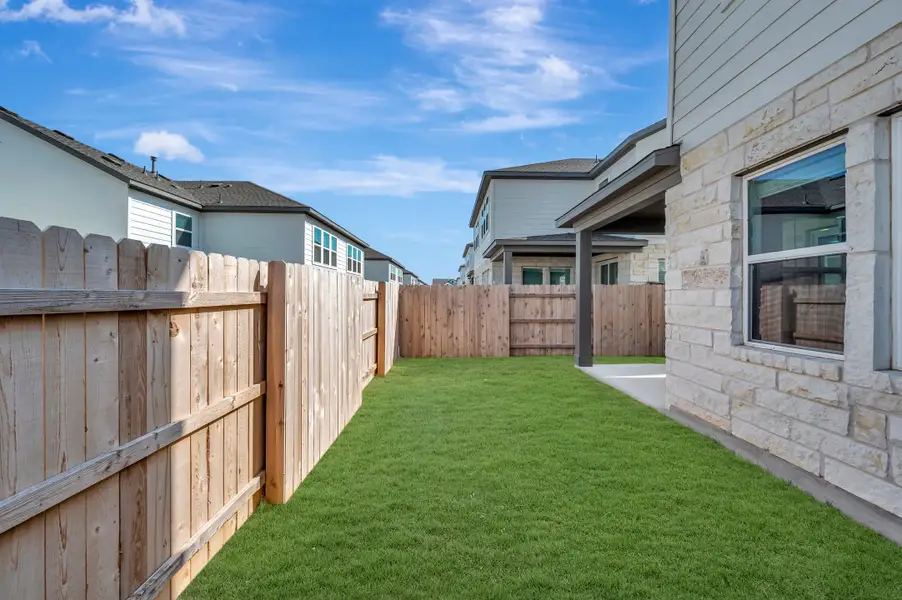 Exterior details and patio area of a home in Park Central, Georgetown (Image 26). Exterior details and patio area of a home in Park Central, Georgetown (Image 26).