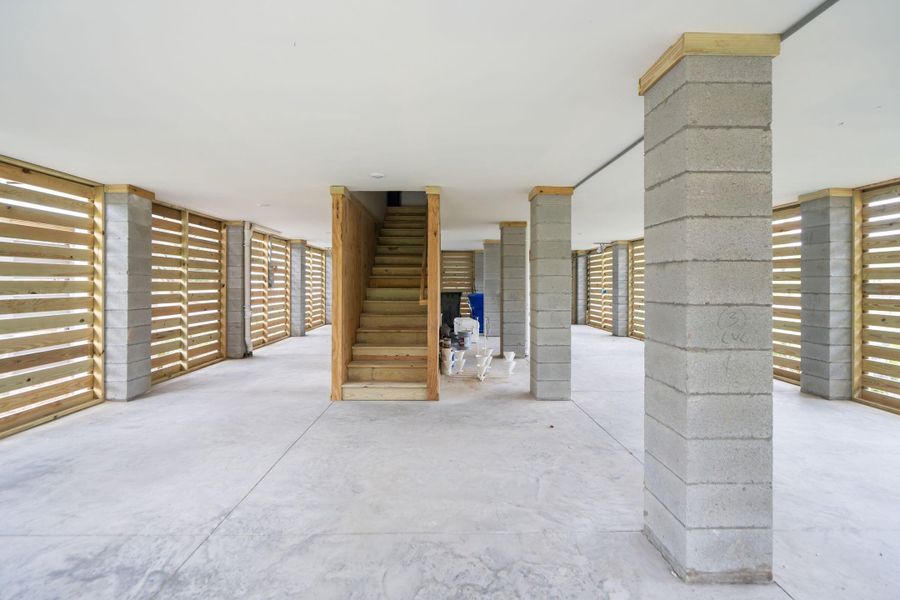 Exterior details and patio area of a home in Central Park, Charleston (Image 23). Exterior details and patio area of a home in Central Park, Charleston (Image 23).