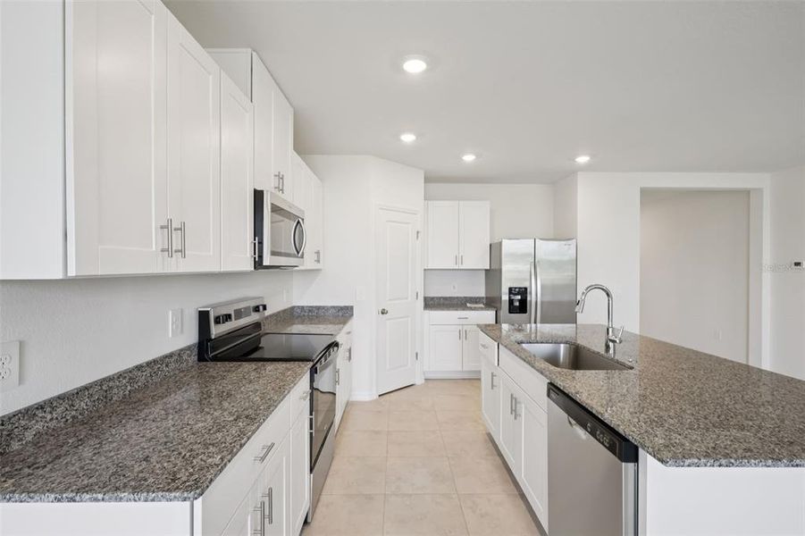 Furnished interior view inside a new home in Hamilton Bluff - Signature Series, Lake Hamilton (Image 14).