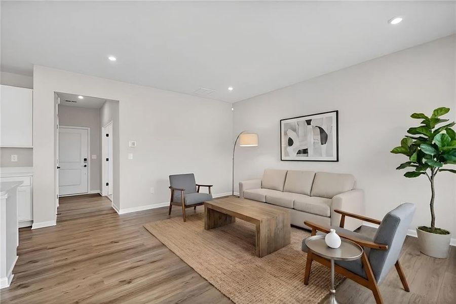 Furnished interior view inside a new home in Cherry Glen, Euharlee (Image 12).