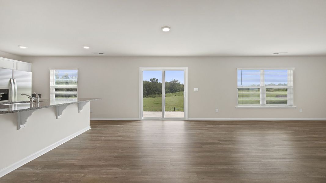 Spacious, unfurnished interior of a new home in Bentley Park, Greenwood (Image 17).