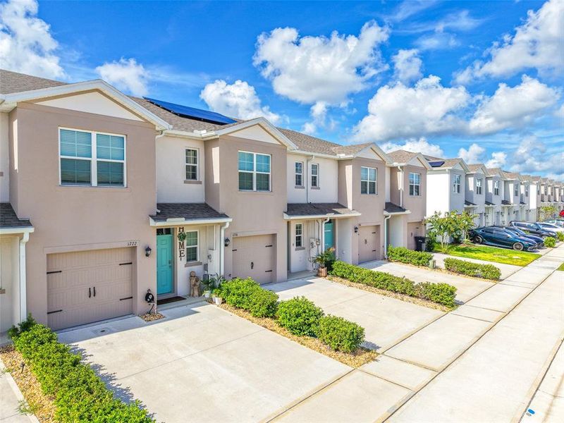 Front exterior of a new home in , Davenport, FL, highlighting curb appeal (Image 17). Front exterior of a new home in , Davenport, FL, highlighting curb appeal (Image 17).