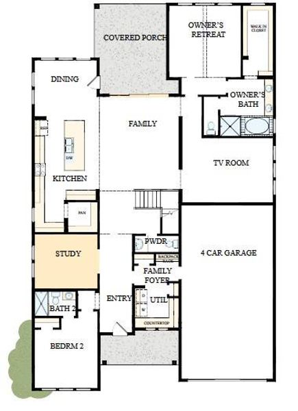 Floor Plan - 1st Floor