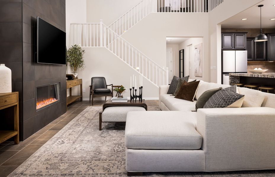 Furnished interior view inside a new home in Foothills at Northpointe, Peoria (Image 10).
