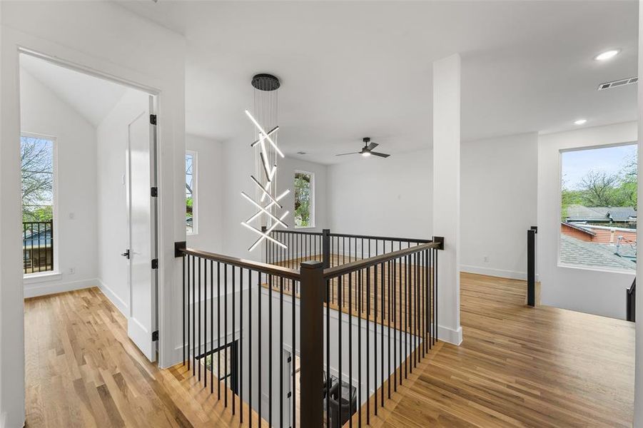 Furnished interior view inside a new home in , Dallas (Image 16).