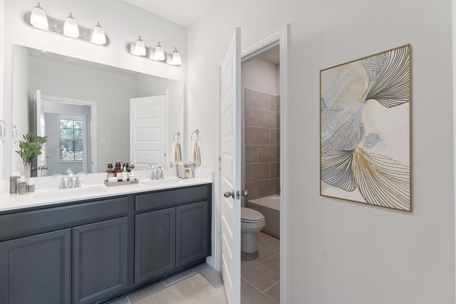 Representative furnished interior of a home built from the Manor by Beazer Homes in Enclave at Legacy Hills: Overlook 60', Celina (Image 10). Representative furnished interior of a home built from the Manor by Beazer Homes in Enclave at Legacy Hills: Overlook 60', Celina (Image 10).