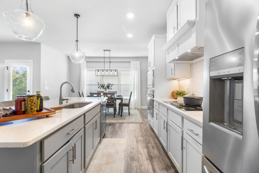 Furnished interior view inside a new home in Ridge Pointe, Athens (Image 12).