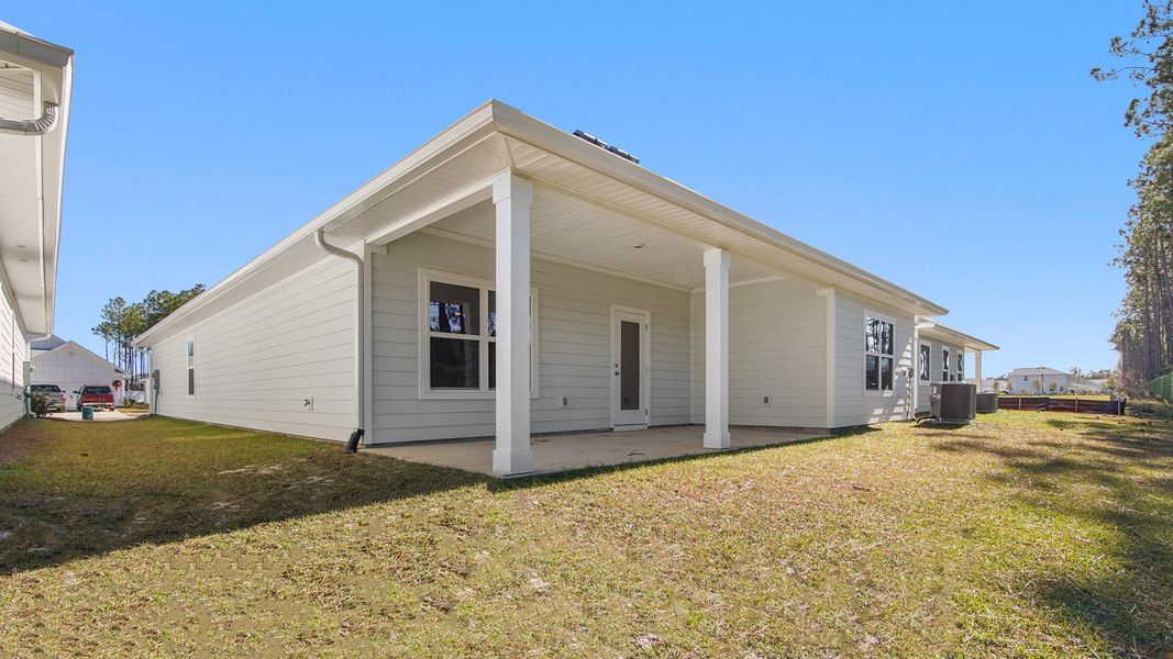 Exterior details of a home in Holley Grove at Peach Creek, Santa Rosa Beach (Image 3).