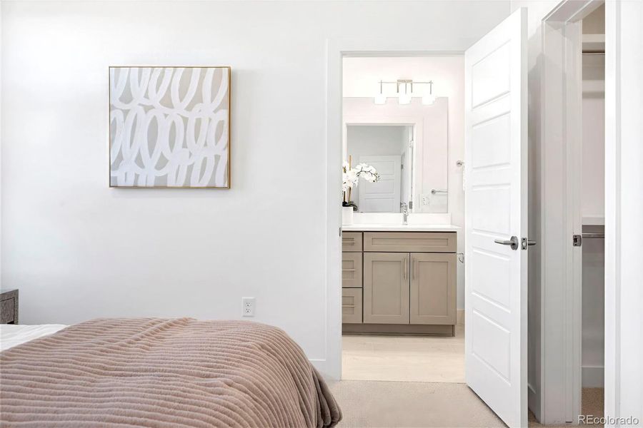 Furnished interior view inside a new home in , Denver (Image 4).