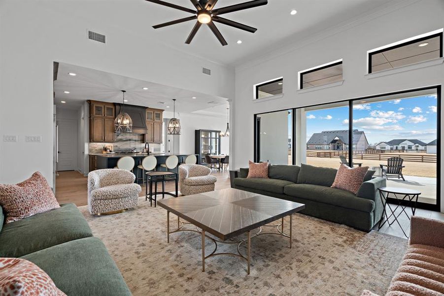 Furnished interior view inside a new home in , Northlake (Image 14). Furnished interior view inside a new home in , Northlake (Image 14).