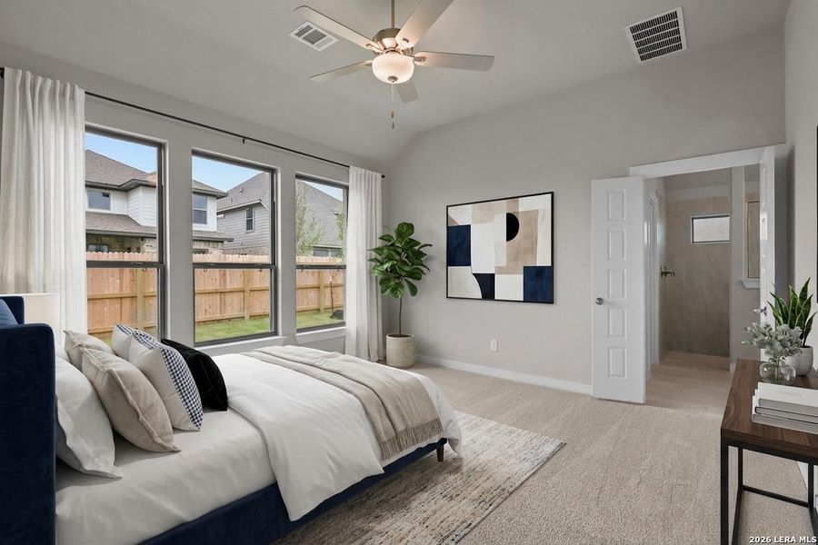 Furnished interior view inside a new home in Nopal Valley, San Antonio (Image 16). Furnished interior view inside a new home in Nopal Valley, San Antonio (Image 16).