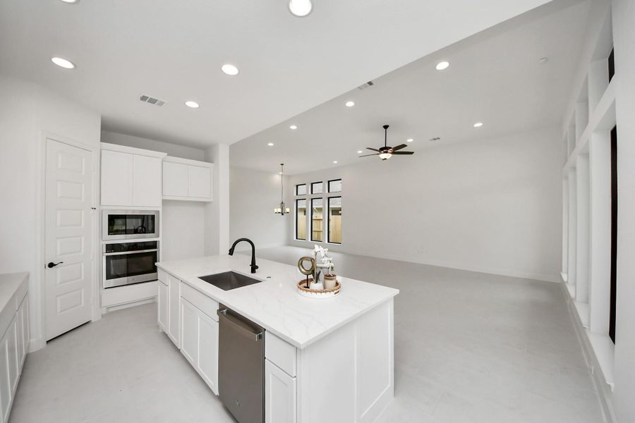 Furnished interior view inside a new home in Candela South, Richmond (Image 6).
