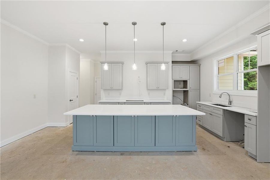 Furnished interior view inside a new home in , Cornelia (Image 7).