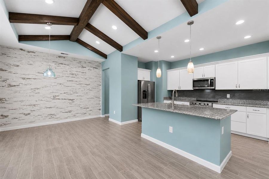 Furnished interior view inside a new home in , Daytona Beach (Image 7).