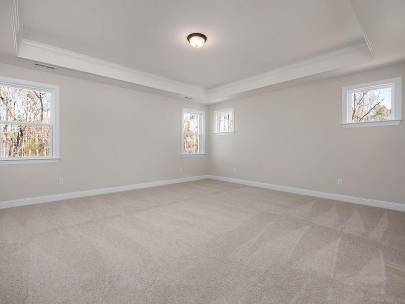 Spacious, unfurnished interior of a new home in Laneridge Estates, Raleigh (Image 24).