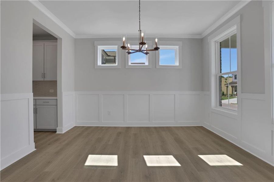Spacious, unfurnished interior of a new home in The Paddocks at Doc Hughes, Buford (Image 15).