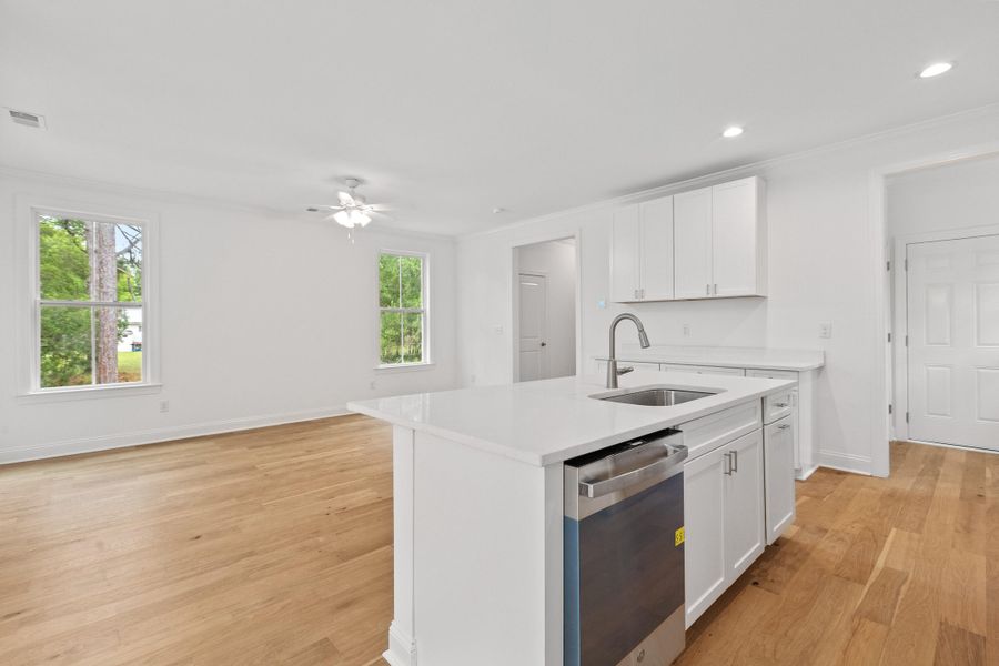 Furnished interior view inside a new home in , Summerville (Image 9).