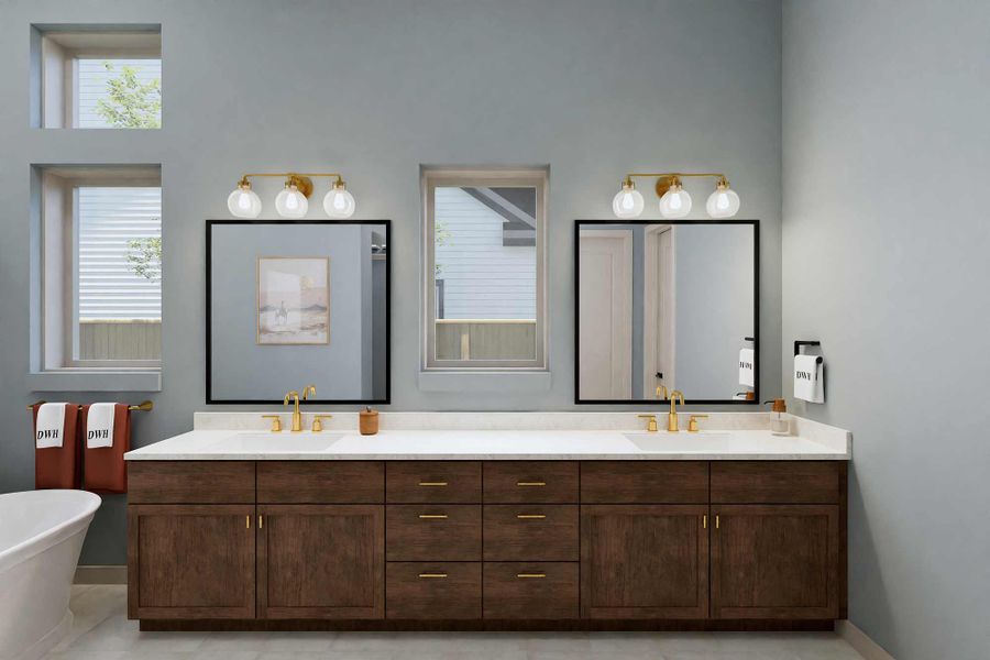 The Mandan - Owner's Bath
