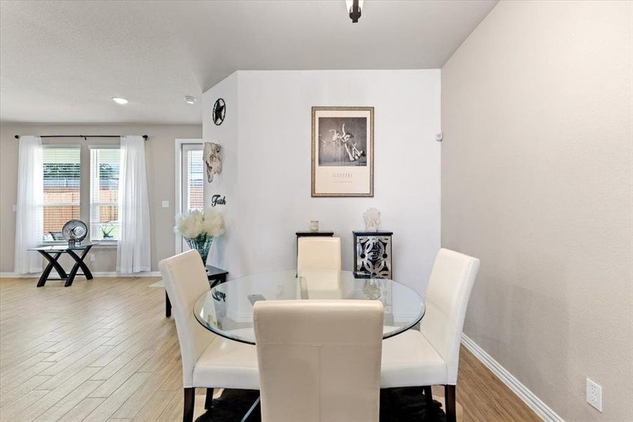 Furnished interior view inside a new home in Lakeview Heights, Azle (Image 21).