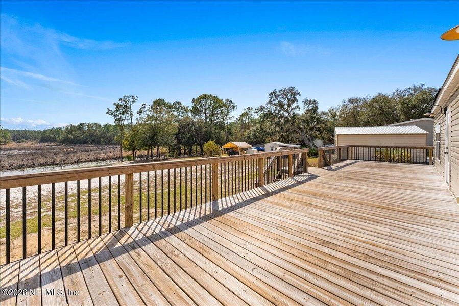 Exterior details and patio area of a home in , Keystone Heights (Image 38). Exterior details and patio area of a home in , Keystone Heights (Image 38).